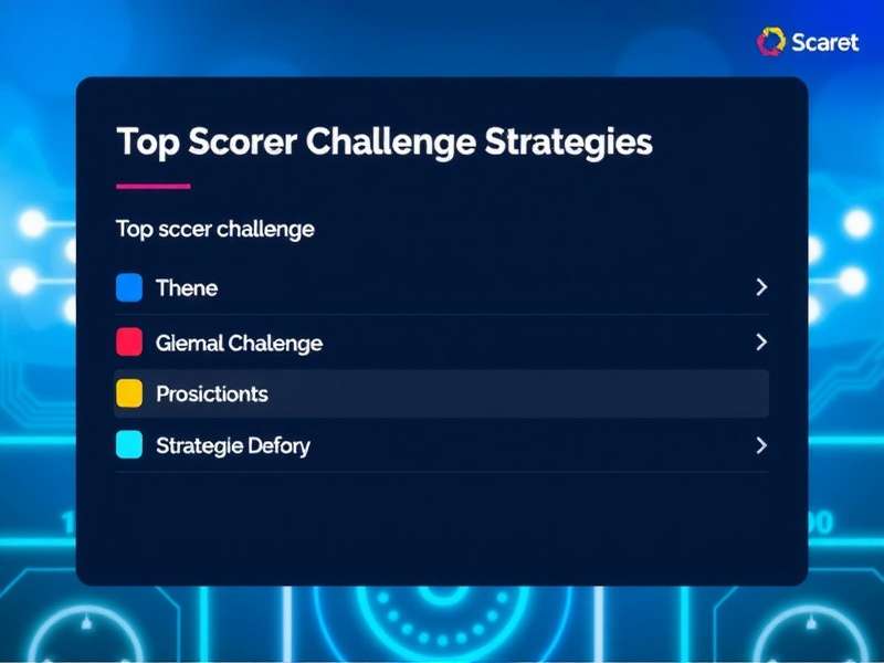 Strategies for Top Scorer Challenge Top Scorer Challenge Strategies