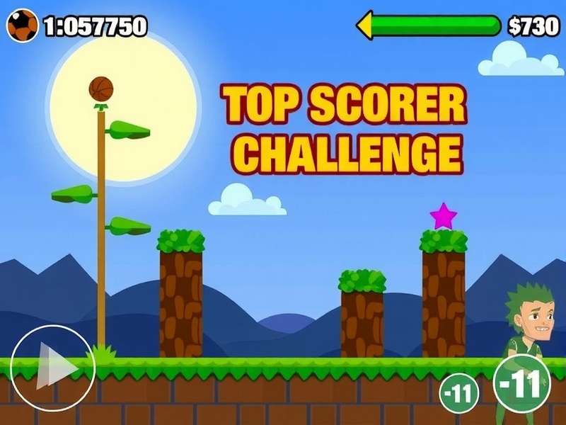 Top Scorer Challenge Main Gameplay Top Scorer Challenge Game Screenshot